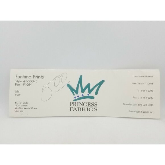 Baby Birth Announcement Banner Appliques & More Cut & Sew Princess Fabrics - Picture 9 of 11